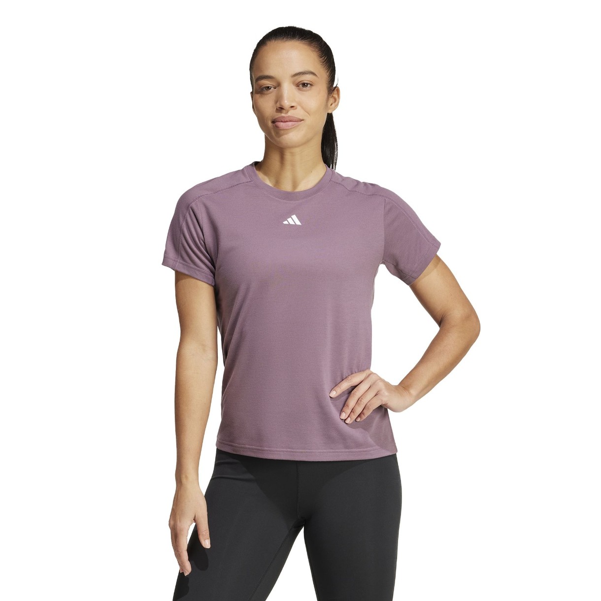 Женская футболка Adidas Tr-Es Crew T Shadow Fig, s.M