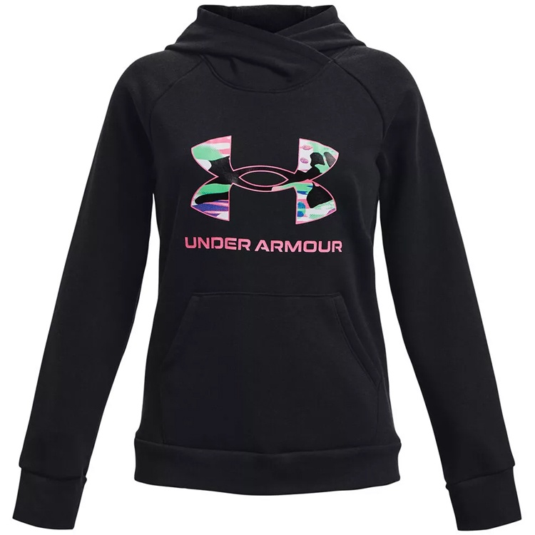 Детская толстовка Under Armour Rival Fleece Bl Hoodie Black, s.128-134