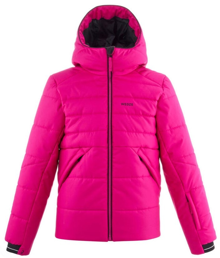Geacă pentru copii Wedze Ski-P Jkt 150 Warm Pink, s.143-150
