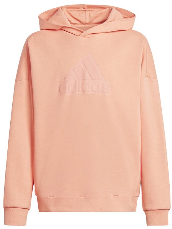 Hanorac pentru copii Adidas U Fi Logo Hd Semi Coral Fusion, s.176