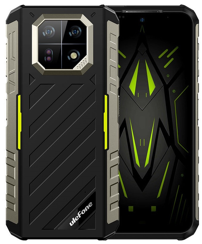 Мобильный телефон Ulefone Armor 22 8Gb/128Gb Black/Green