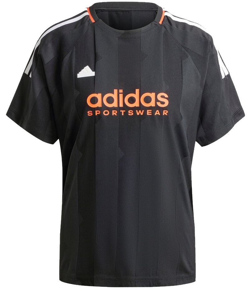 Tricou de dame Adidas W Tiro Q3 Boyft Black, s.XS
