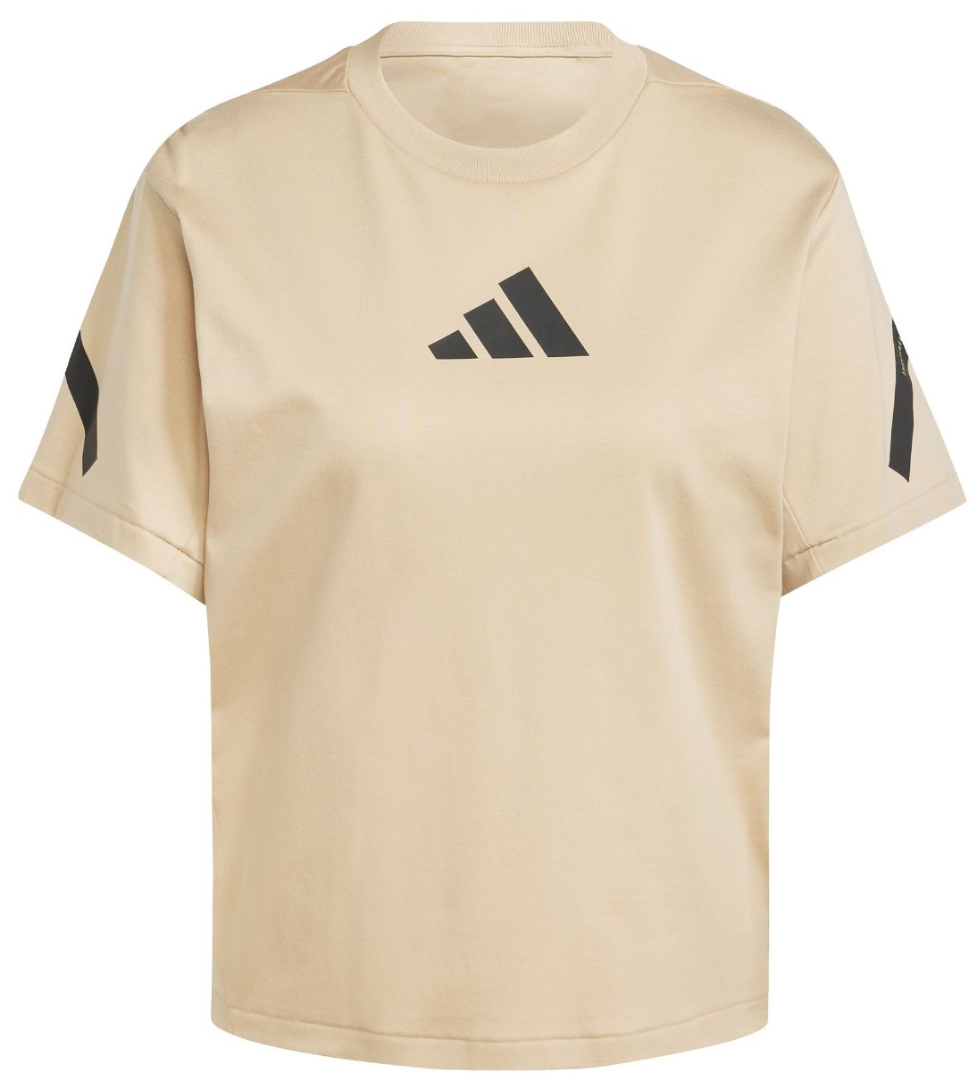 Женская футболка Adidas W Z.N.E. Tee Magic Beige, s.XS