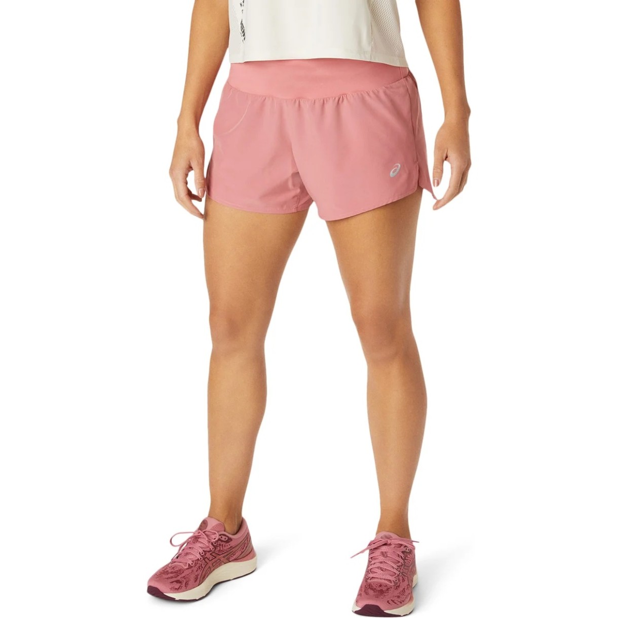 Pantaloni scurți dame Asics Road 3.5In Short Orange, s.S
