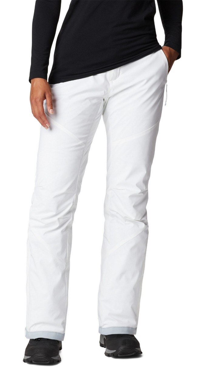 Pantaloni de damă Columbia Backslope II Insulated Pant White, s.S