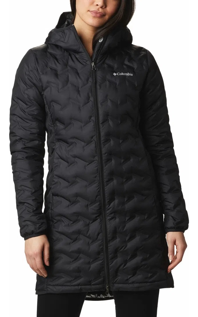 Geacă pentru dame Columbia Delta Ridge Long Down Jacket Black, s.S