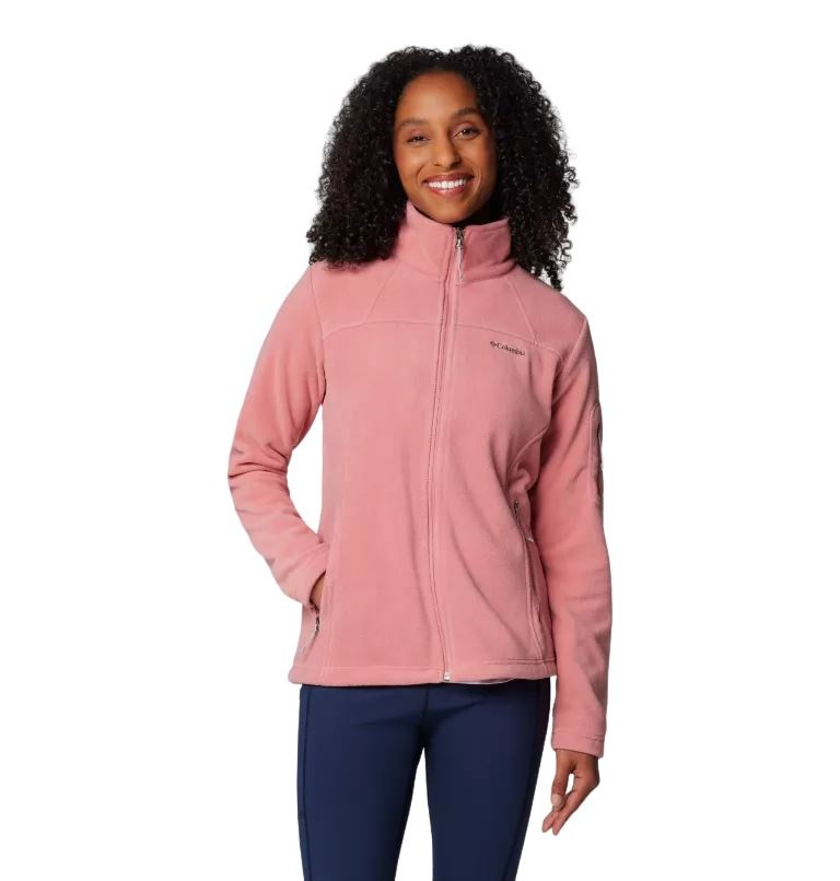 Hanorac damă Columbia Fast Trek II Jacket Pink, s.XS