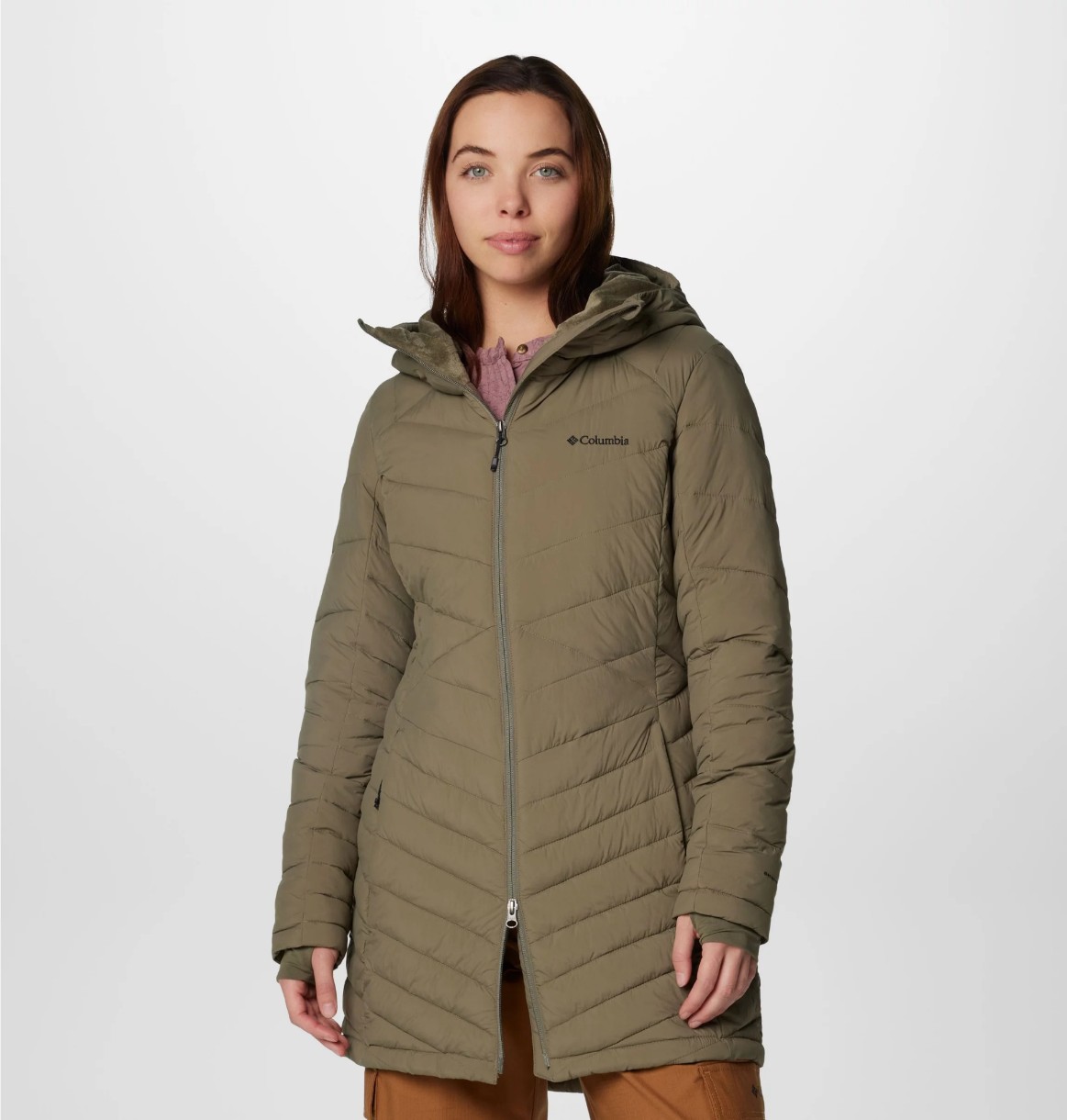 Женская куртка Columbia Joy Peak II Mid Jacket Khaki, s.L