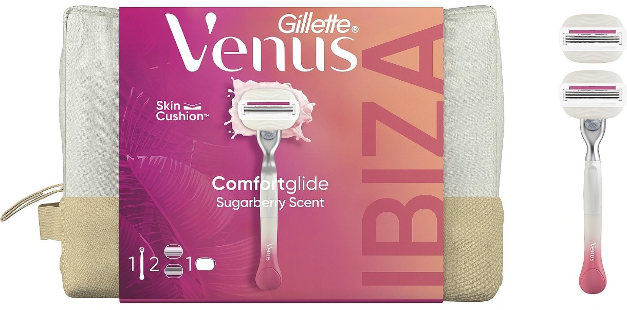 Подарочный набор Gillette Venus Comfortglide Sugarberry Scent + Bag