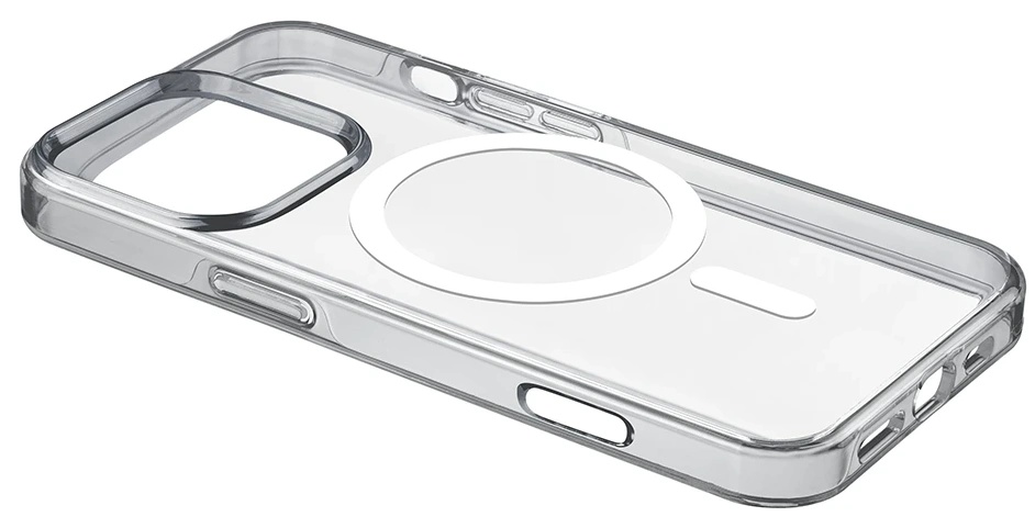 Чехол CellularLine iPhone 16 Pro Max Gloss Mag Case Transparent