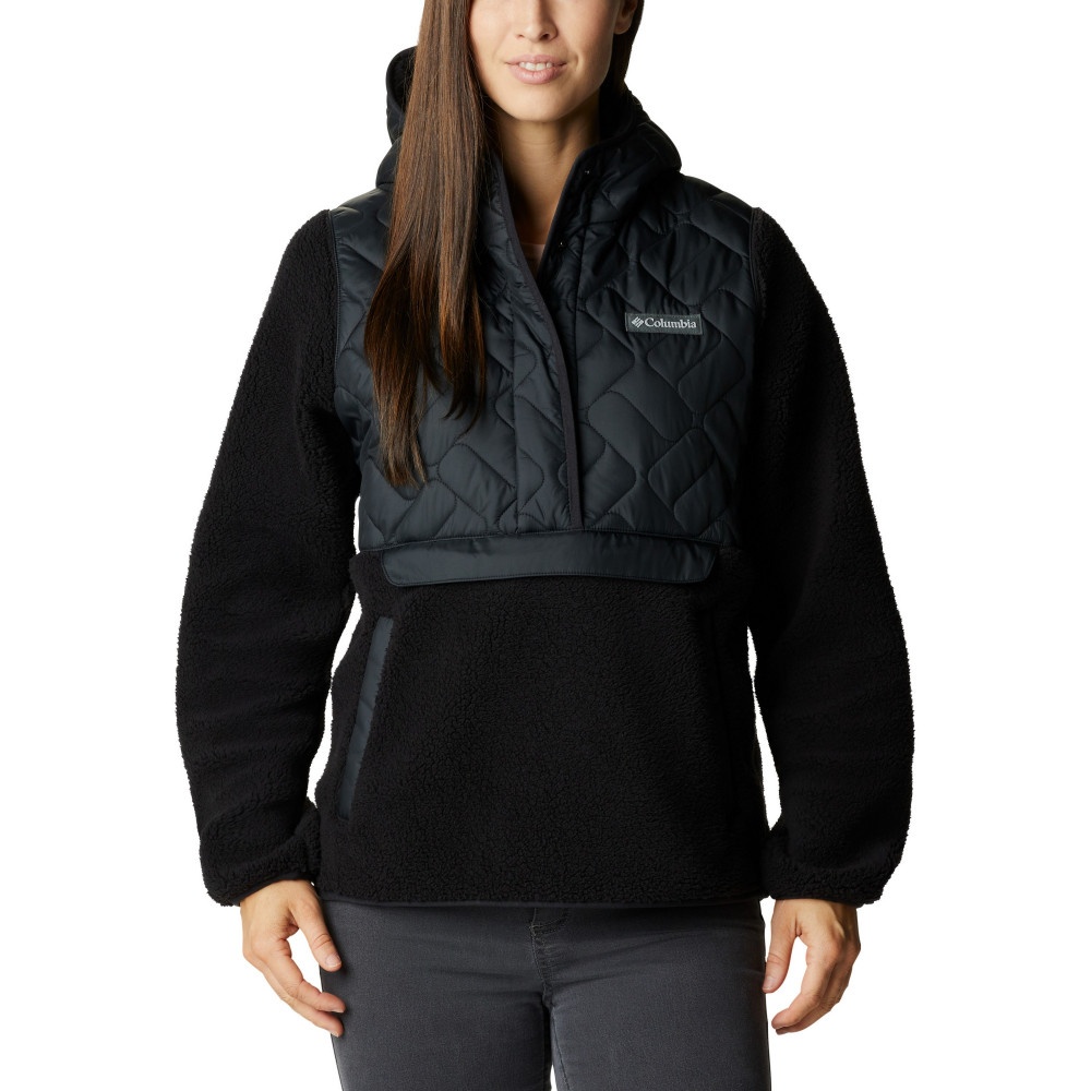 Женская толстовка Columbia Sweet View Fleece Hooded Pullover Black, s.S