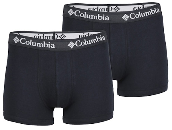 Мужские трусы Columbia 2Pp Trunk Black, s.XXL