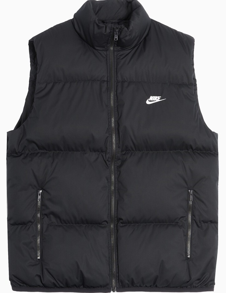 Мужская жилетка Nike M Nk Club Puffer Vest Black/White, s.XXL