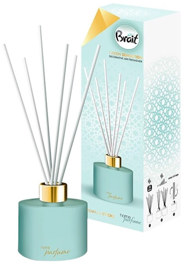 Difuzor de aromă Brait Premium Green Sensation 100ml