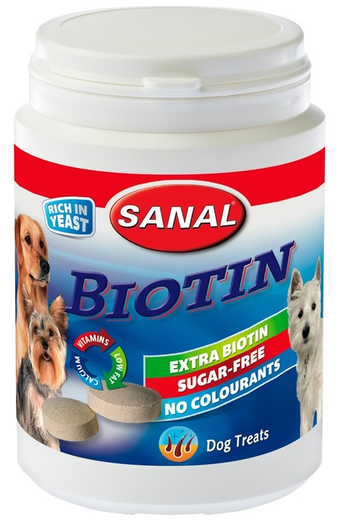 Лакомства для собак Sanal Dog Biotin 150g