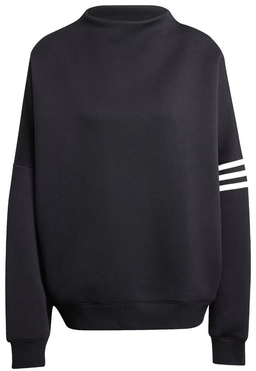 Женская толстовка Adidas Neucl Ovs Sweat Black, s.S