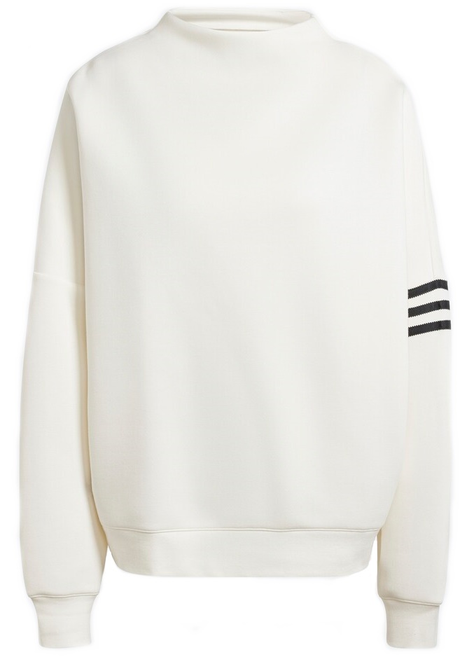 Hanorac damă Adidas Neucl Ovs Sweat Cloud White, s.XL