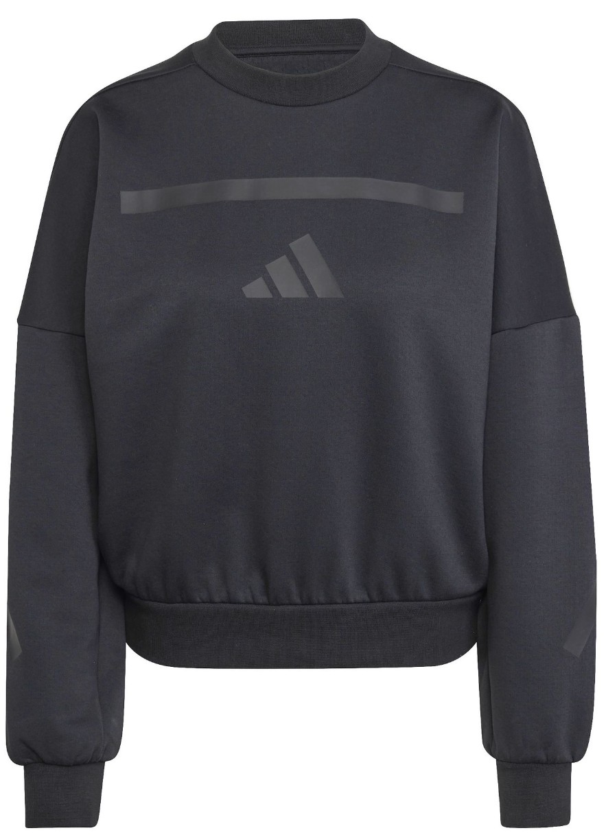 Женская толстовка Adidas W Z.N.E. Swt Black, s.XS