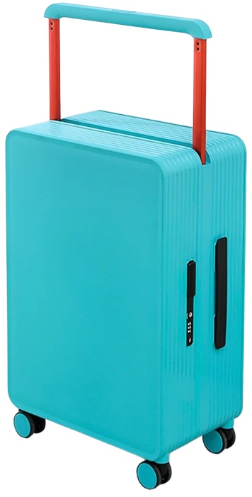 Valiză NovaBag Bosco Turquoise S