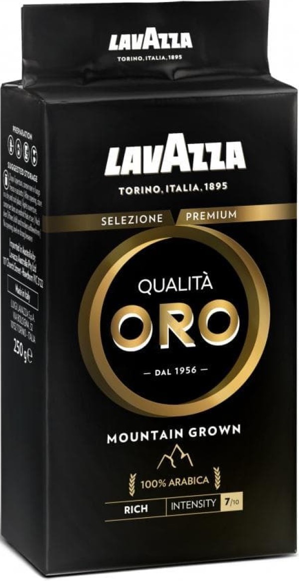 Cafea Lavazza Qualita ORO Black Mountain Grown 250g
