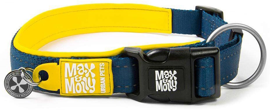 Zgardă Max & Molly Smart ID Matrix Yellow 216084 L