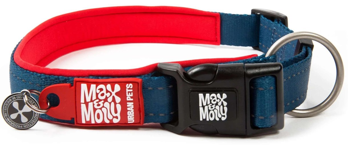 Zgardă Max & Molly Smart ID Matrix Red 217084 L