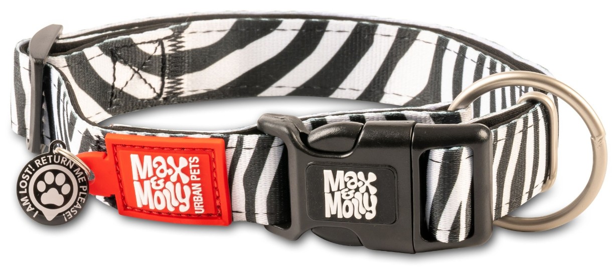 Ошейник Max & Molly Smart ID Zebra 117082 S