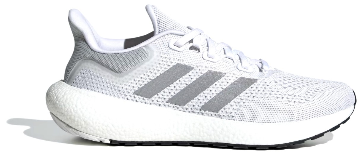 Кроссовки женские Adidas Pureboost 22 Cloud White/Silver Metallic/Core Black, s.37.5
