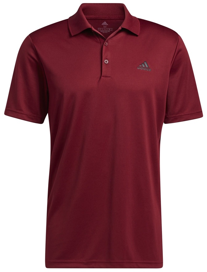 Polo Adidas Performance Polo Lc Collegiate Burgundy, s.XS