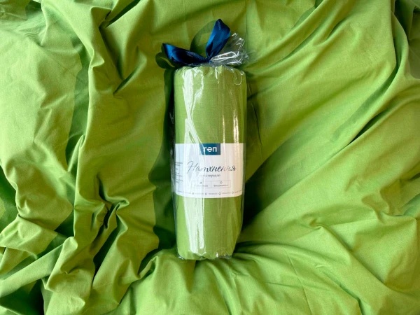 Cearşaf Relaxe Home Nathnennya Muted Green 160x200 (018961)