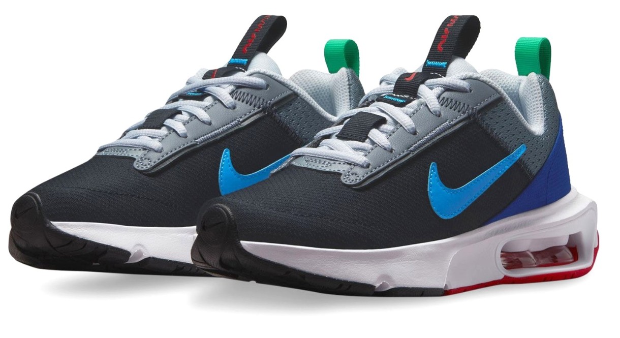 Кроссовки детские Nike Air Max Intrlk Lite (Gs) Black/Cool Grey/Deep Royal Blue/Photo Blue, s.37.5