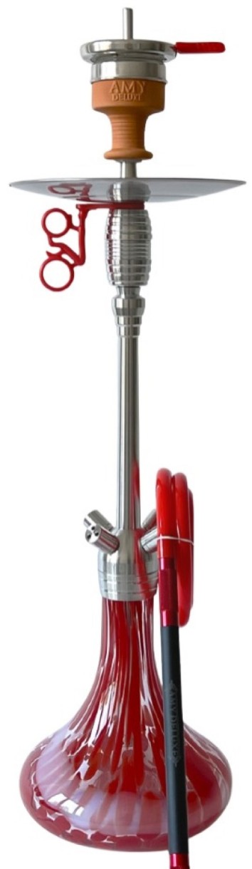 Кальян AMY Feather Steel Deluxe SS 05 Red