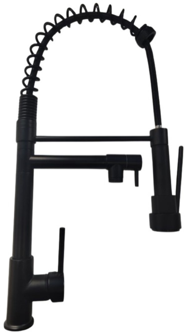 Смеситель для кухни Backer EVF28 Black