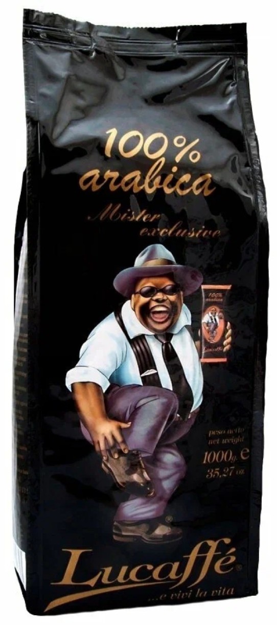 Кофе Lucaffe Mr.Exclusive 100% Arabica 1kg