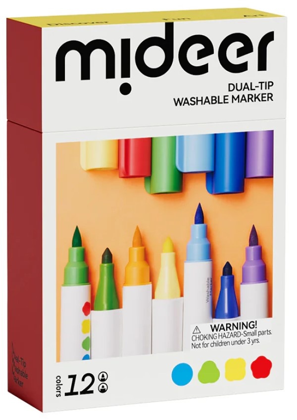 Набор фломастеров Mideer 12 Color (MD4308)