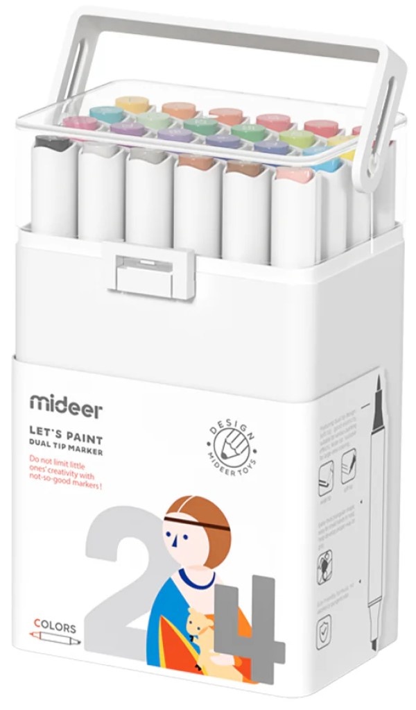 Набор фломастеров Mideer 24 Color (MD4183)
