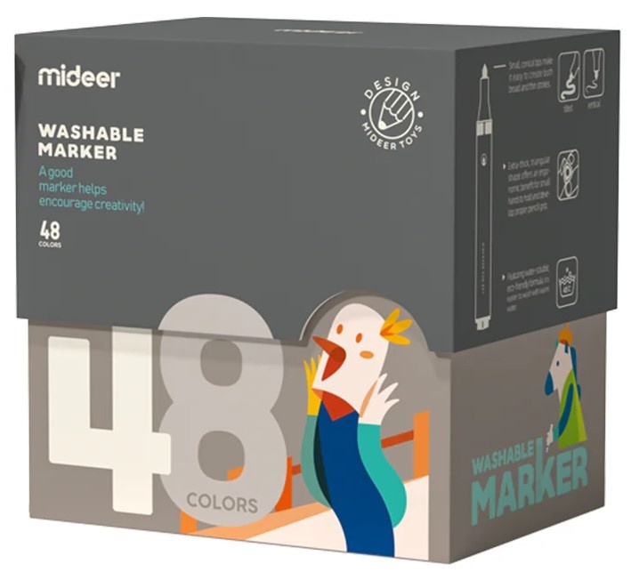 Set carioci Mideer 48 Color (MD4168)