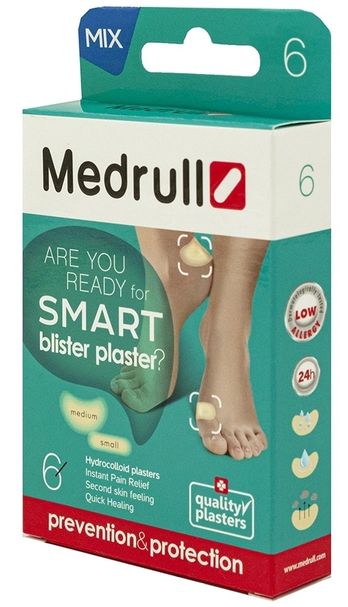 Plasture medical Medrull Hidrocoloid Mix 6pcs