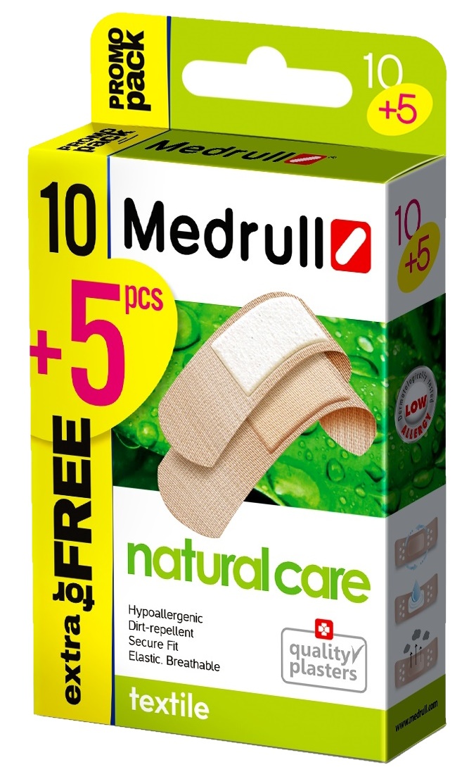 Plasture medical Medrull Natural Care 15pcs