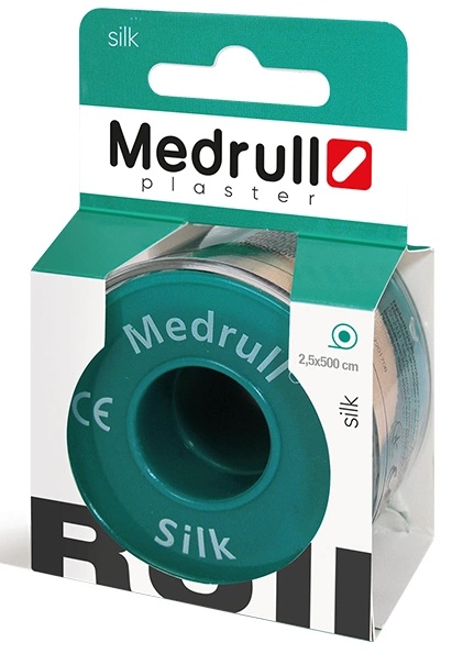 Plasture medical Medrull Silk 2.5cm 5m