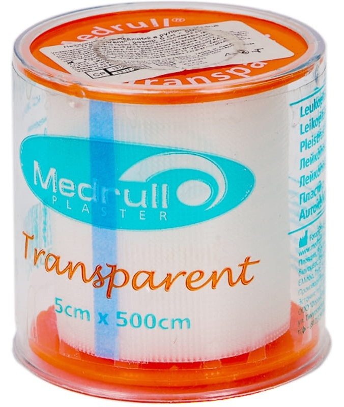 Plasture medical Medrull Transparent 5cm 5m