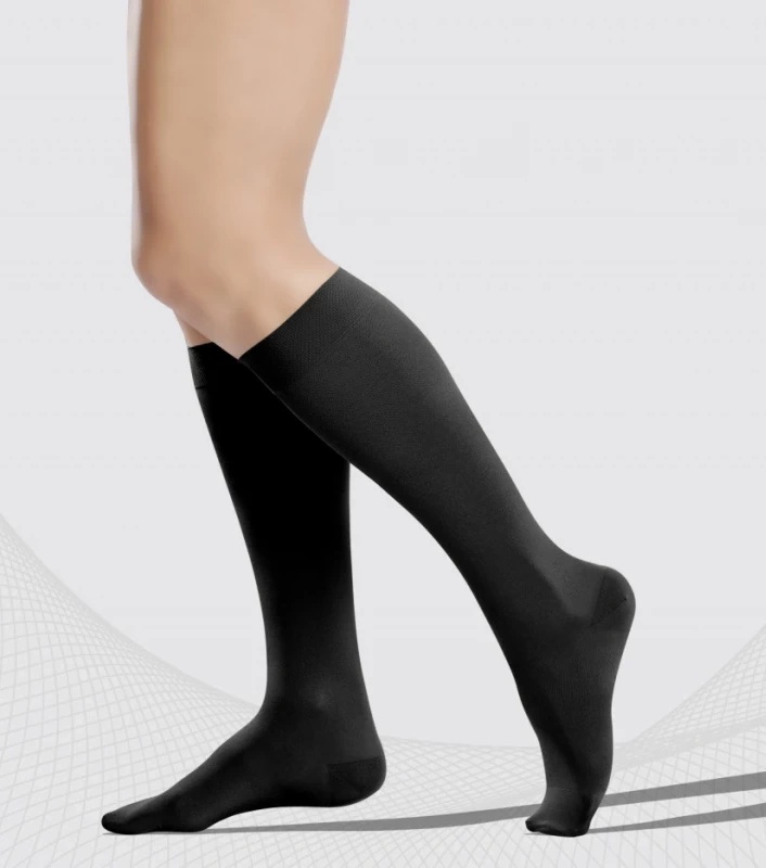 Ciorapi compresivi Tonus Elast 0401 Soft II 158-170cm, s.M Black