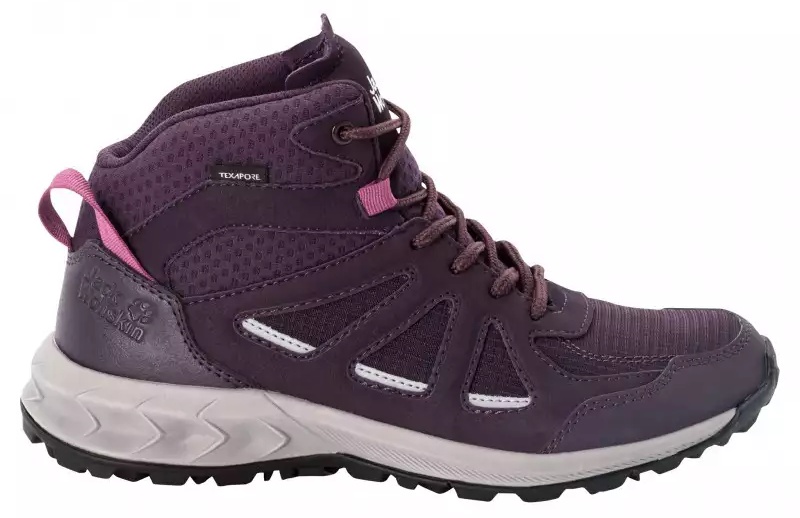 Bocanci pentru dame Jack Wolfskin Woodland 2 Texapore Mid W Indigo, s.37.5