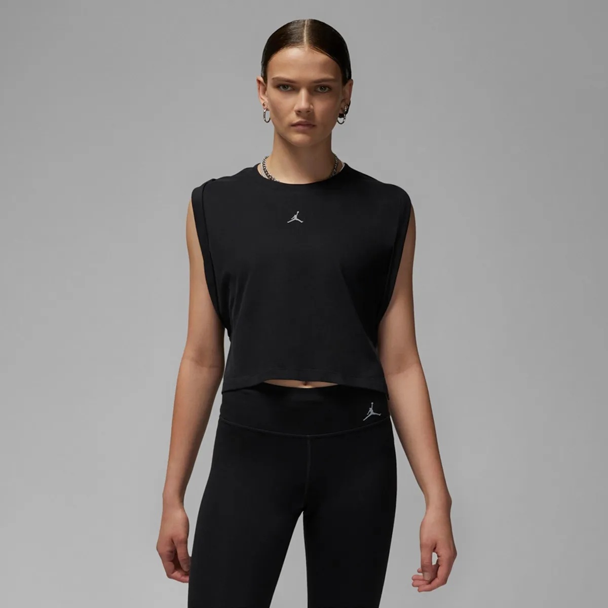 Maiou de dame Nike Jordan Spt Essen Tank Black/Stealth, s.L