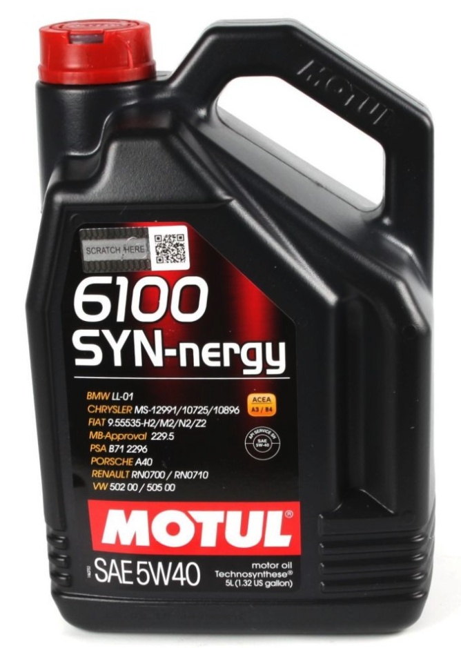 Ulei de motor Motul 6100 Syn-Nergy 5W-40 5L