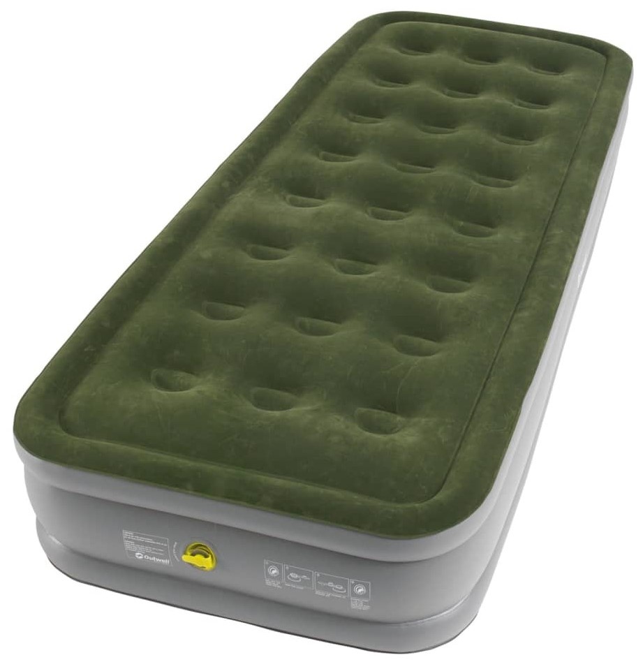 Надувная кровать Outwell Flock Excellent Single Grey/Green