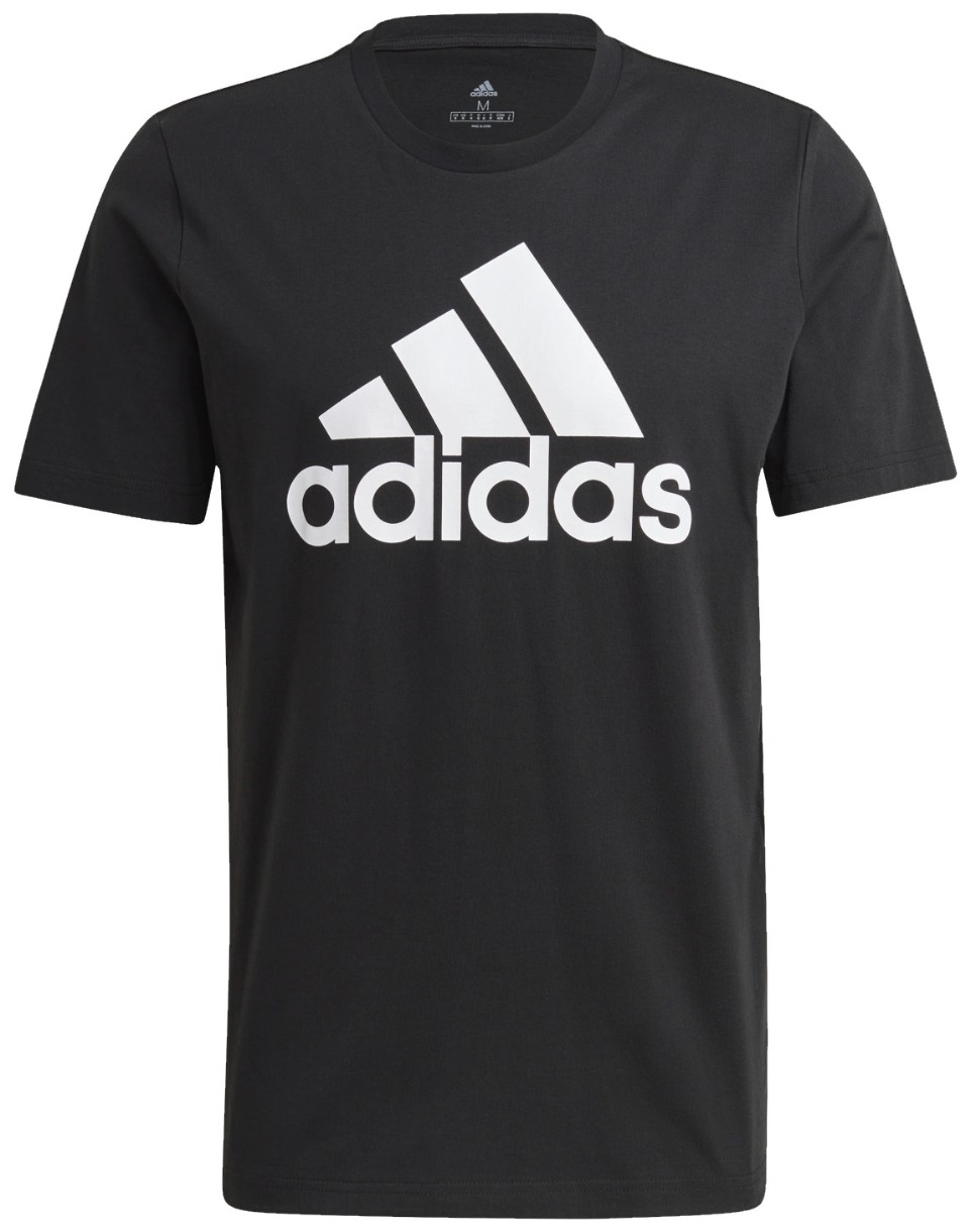 Мужская футболка Adidas Shirt Essentials Big Logo Black/White, s.L (GK9120)