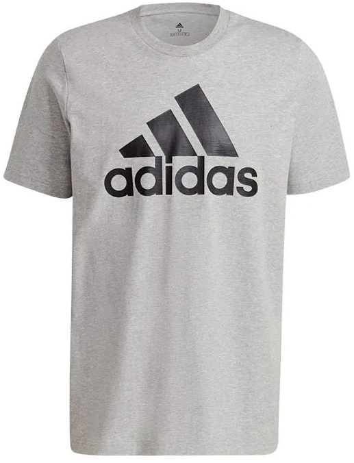 Tricou bărbătesc Adidas Shirt Essentials Big Logo Medium Grey Heather/Black, s.M