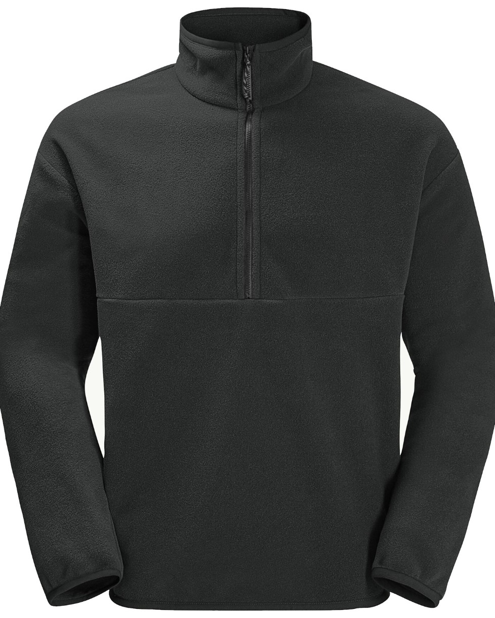 Мужская толстовка Jack Wolfskin Bockenheim Fleece Black, s.L