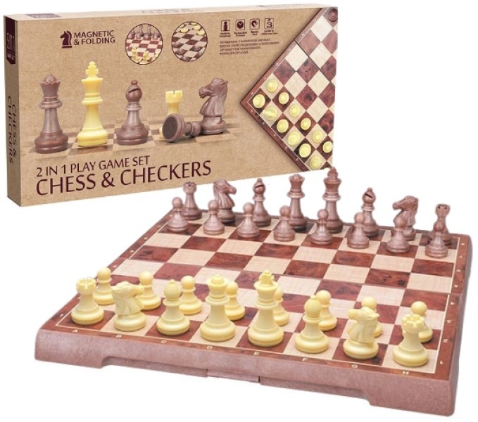 Шахматы Board Games Chess & Checkers (2458)